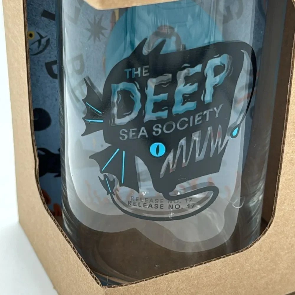 Lazy dog beer club release number 17 glass new in box Deep Sea Society